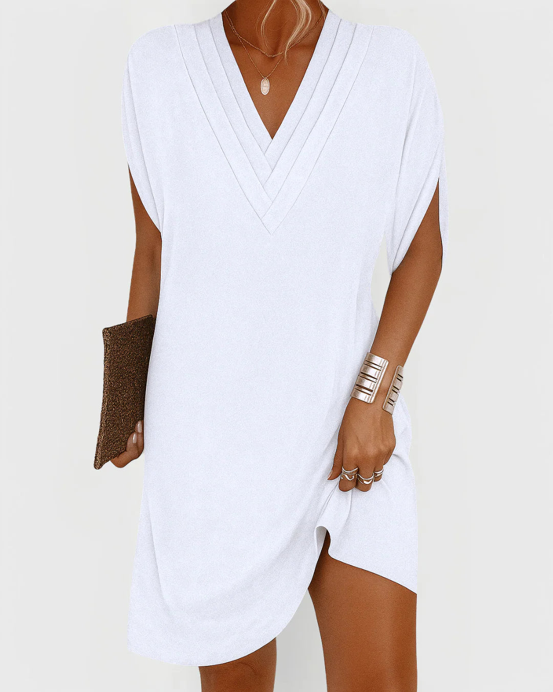 Kasia | Sukienka V-neck