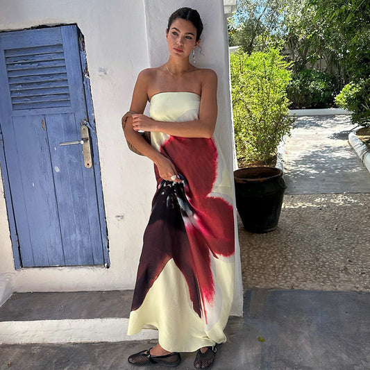 Reyna™ | Kontrastowa Sukienka Tube