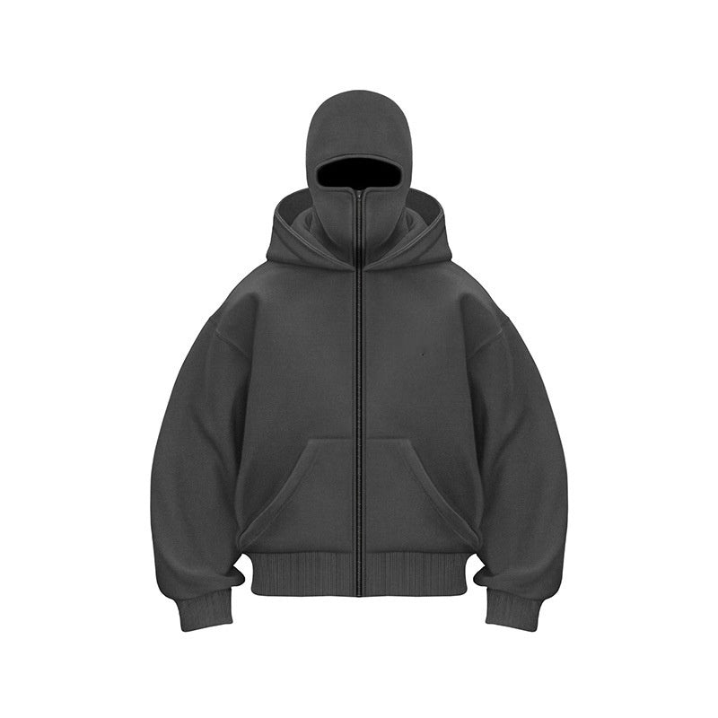 Bluza Unisex Z Wbudowaną Kominiarką