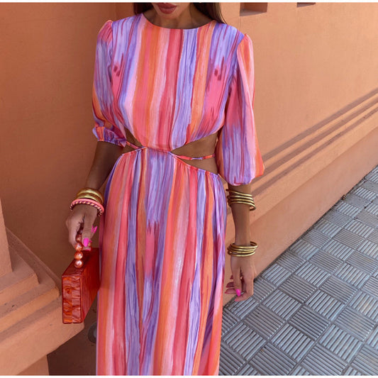 Seweryna™ | Sukienka Z Odkrytymi Plecami