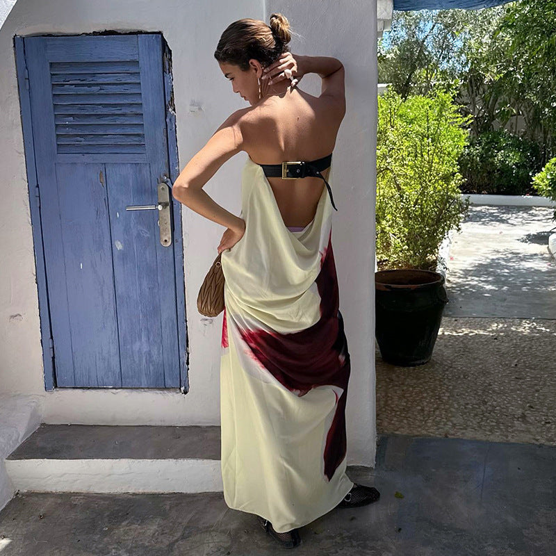 Reyna Contrast Tube Dress