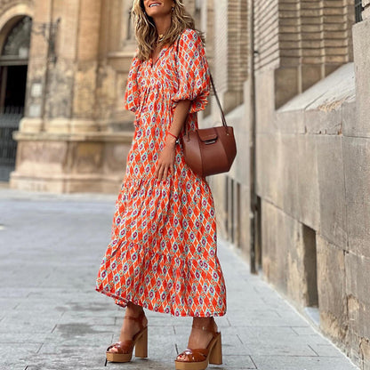 Magdalena | Sukienka Boho Maxi