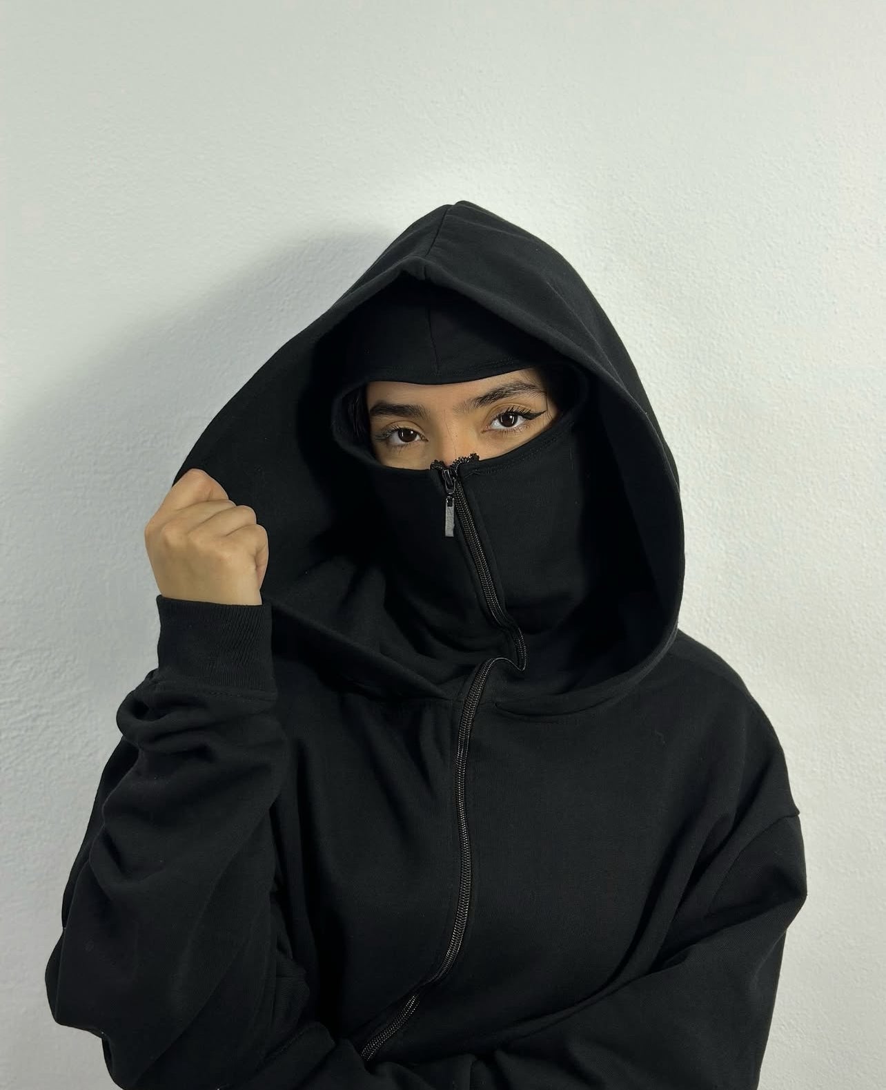 Bluza Unisex Z Wbudowaną Kominiarką
