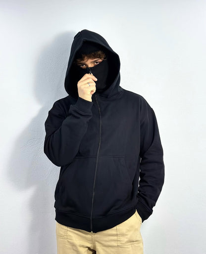 Bluza Unisex Z Wbudowaną Kominiarką