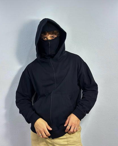 Bluza Unisex Z Wbudowaną Kominiarką