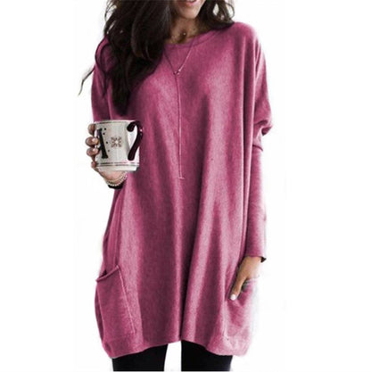 Vera™ | Oversize Sweter z Okrągłym Dekoltem