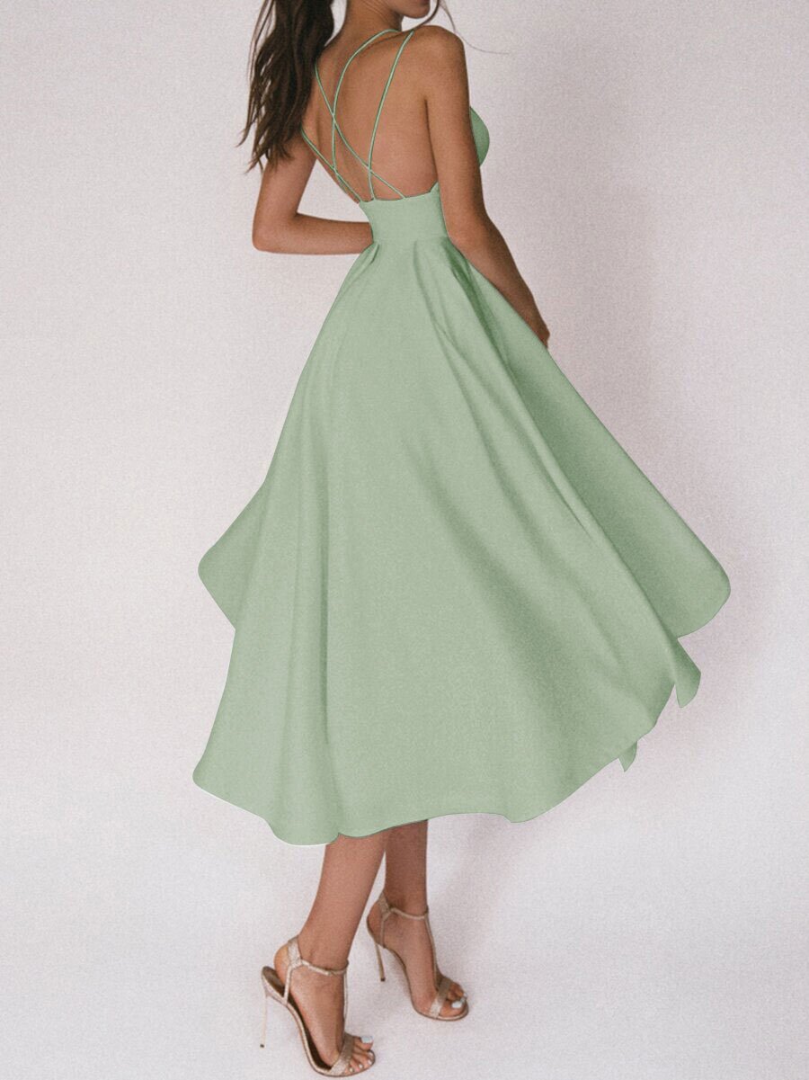 Nerina V-neck Flow Dress
