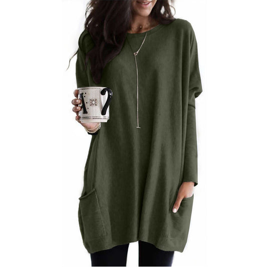 Vera™ | Oversize Sweter z Okrągłym Dekoltem