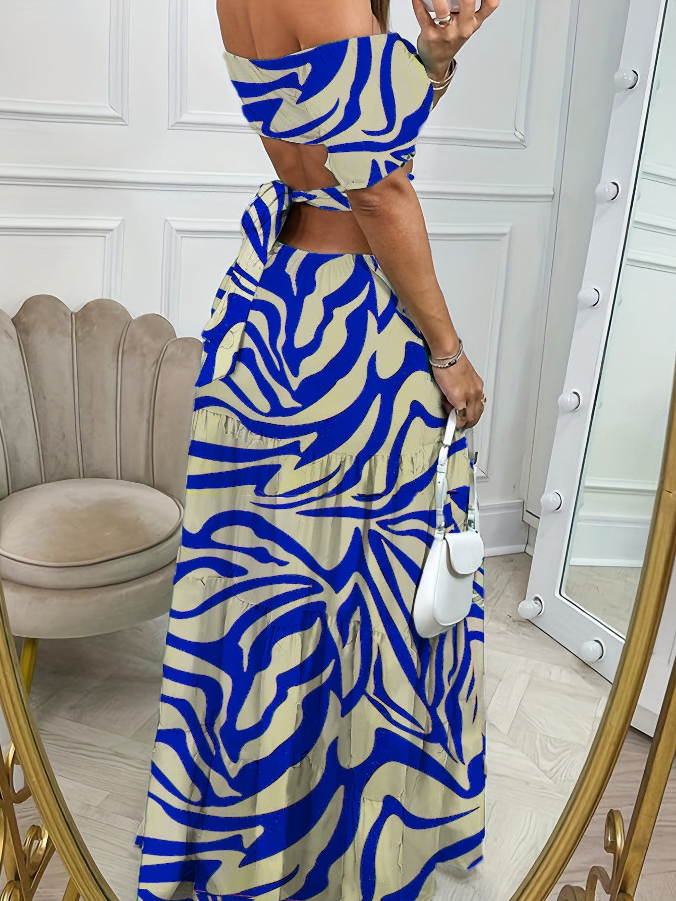 Zafina Side Hollow Dress