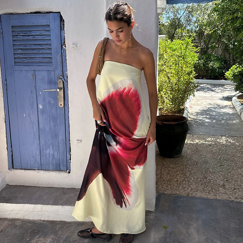 Reyna Contrast Tube Dress