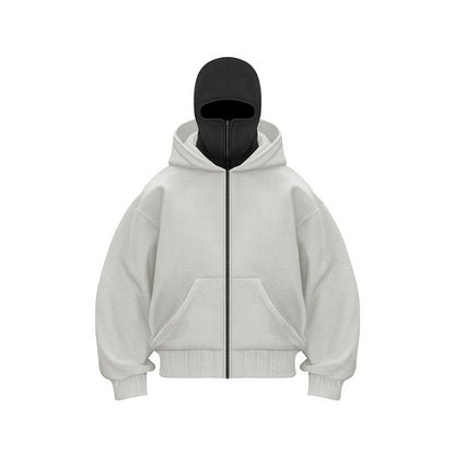Bluza Unisex Z Wbudowaną Kominiarką