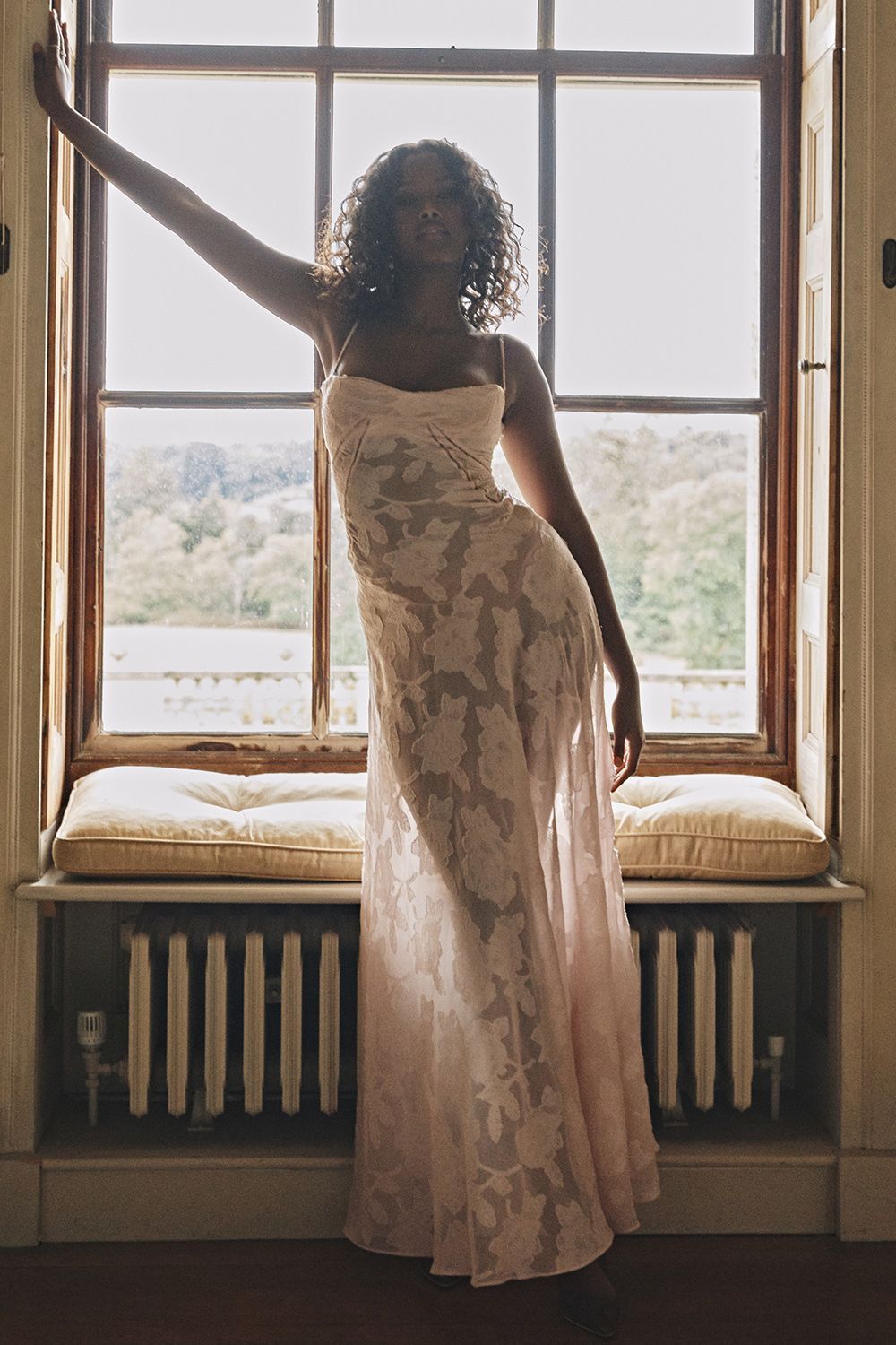 Amara Floral Lace Slip