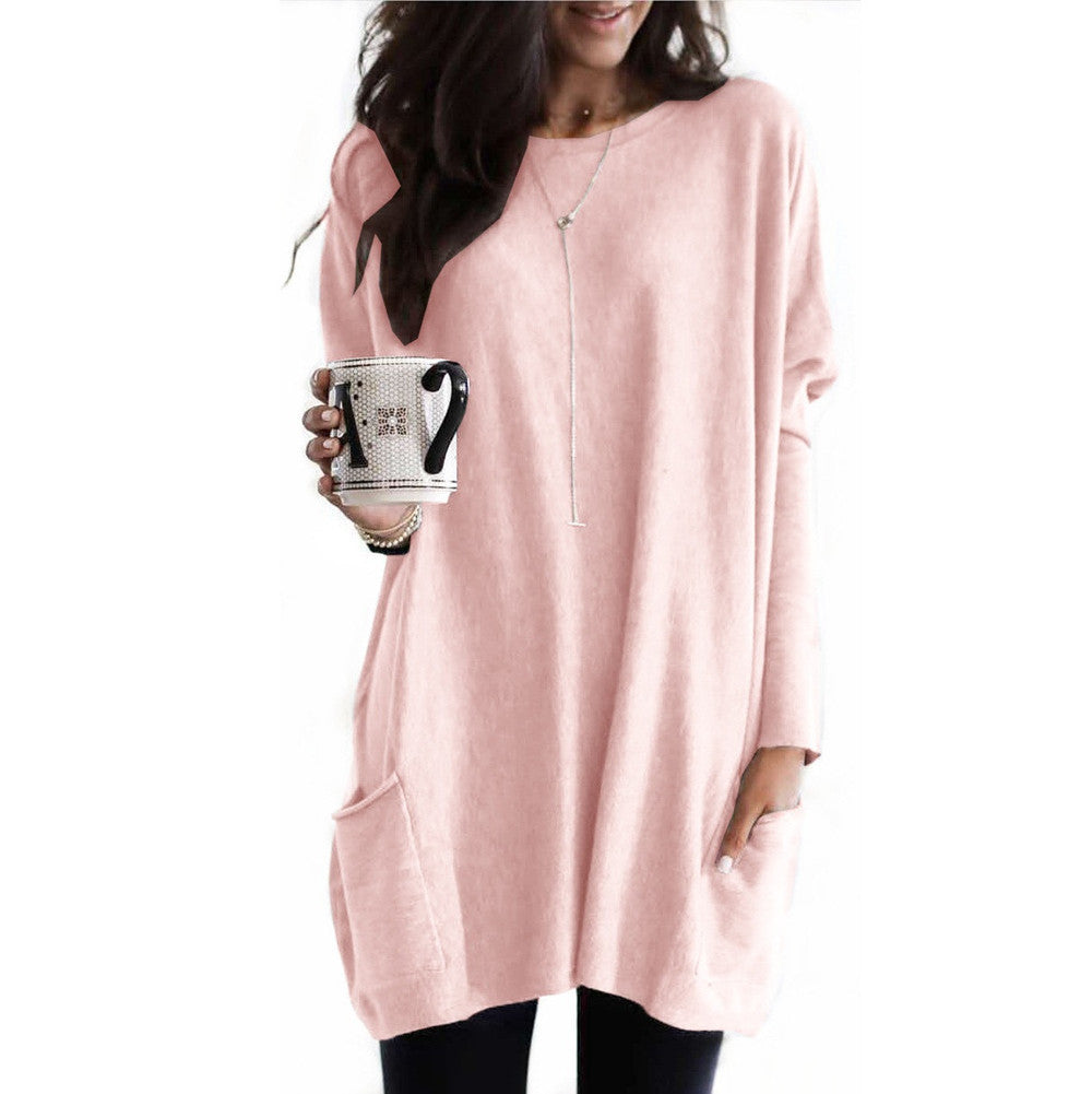 Vera™ | Oversize Sweter z Okrągłym Dekoltem