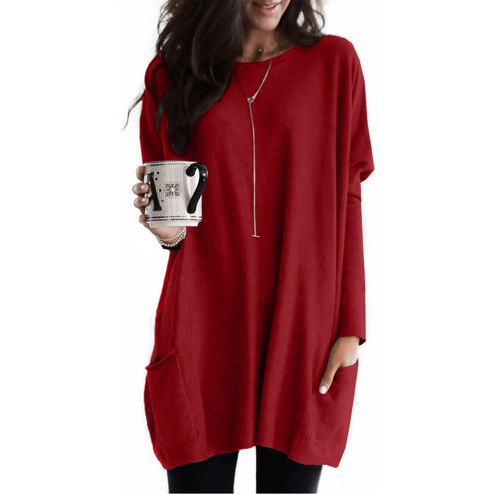 Vera™ | Oversize Sweter z Okrągłym Dekoltem