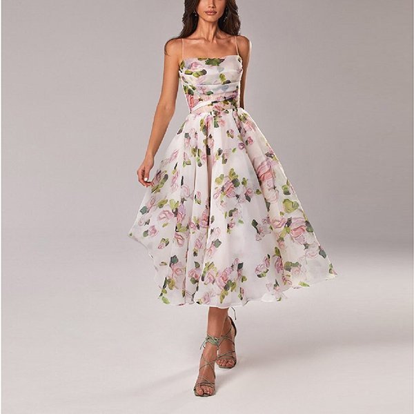 Marlene Floral Swing Dress