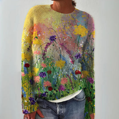 Klaudia™ | Sweter Pastelowy Ogród