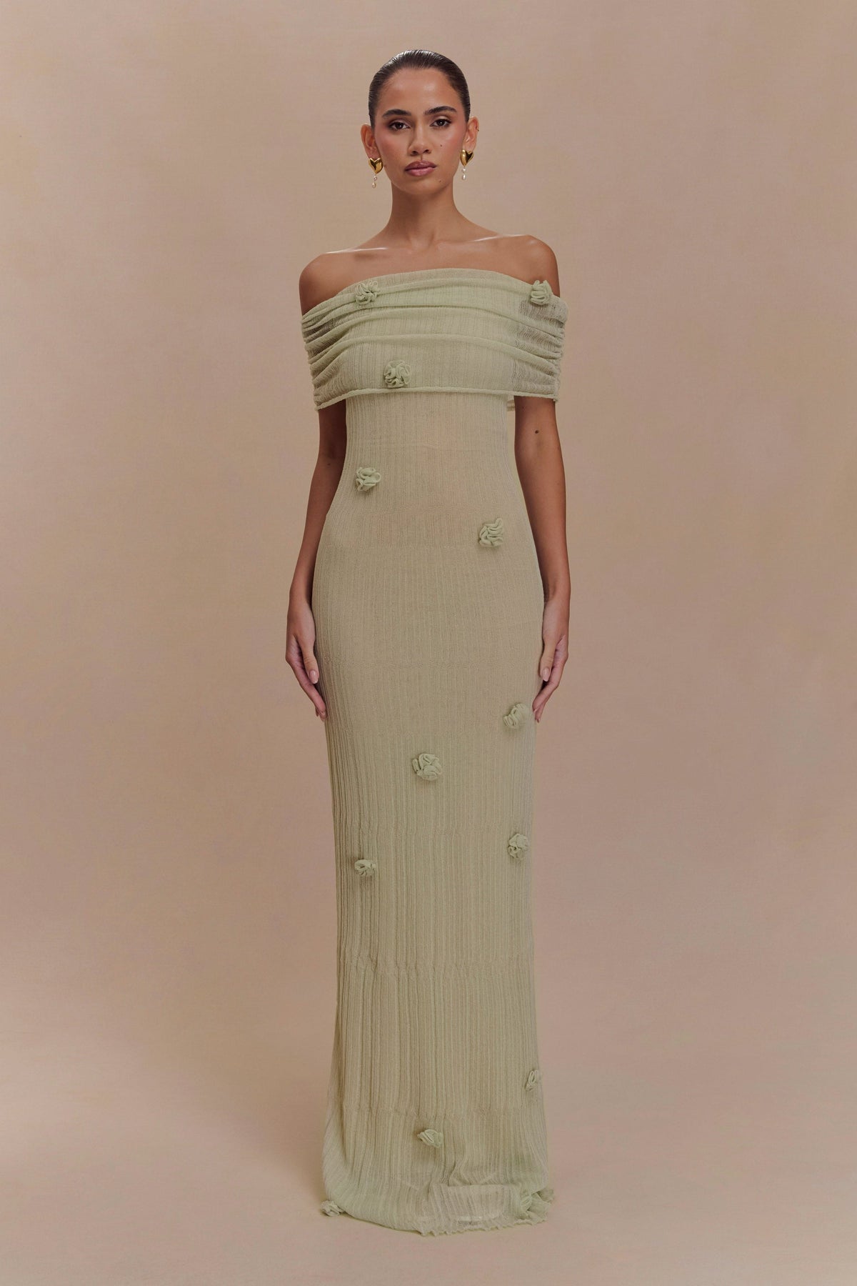Ornella™ | Sukienka Maxi z Motywem Kwiatów