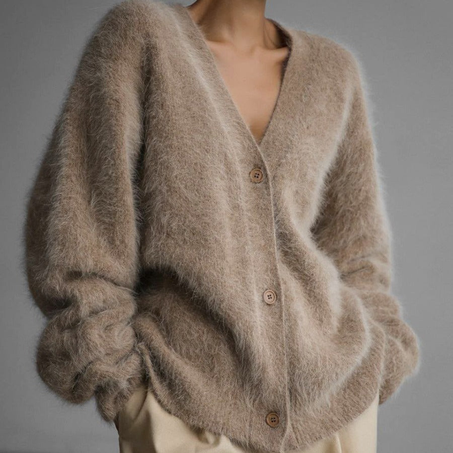 Autumn Haze V-neck Knit