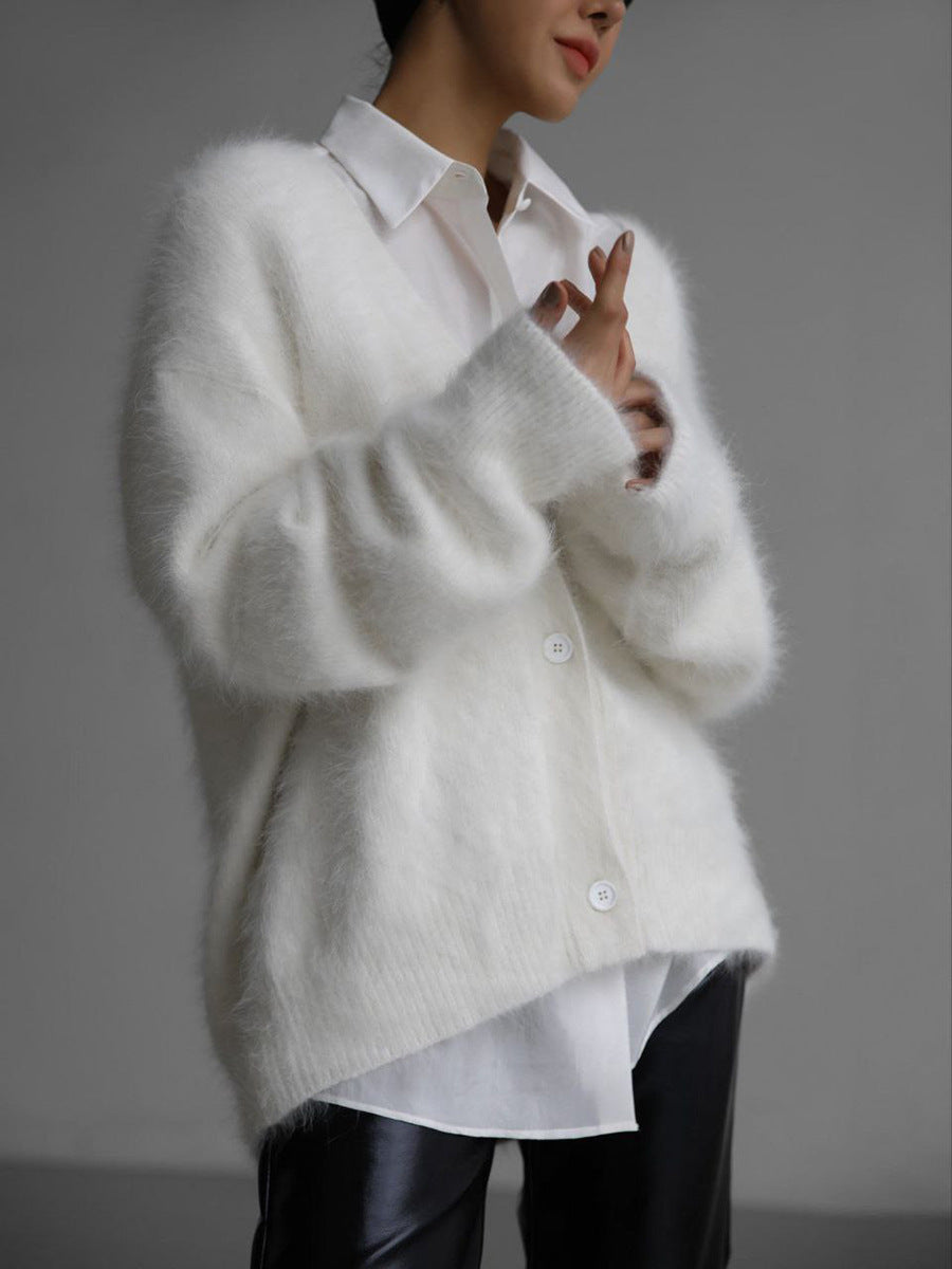 Autumn Haze V-neck Knit