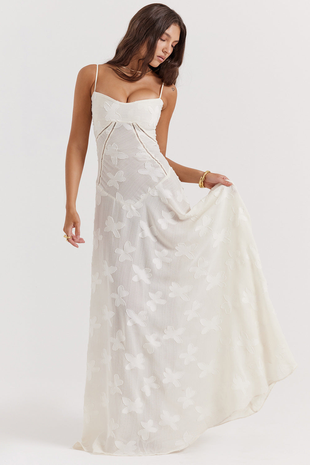Amara Floral Lace Slip
