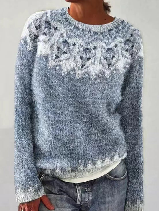 Klaudia™ | Sweter Skandynawski