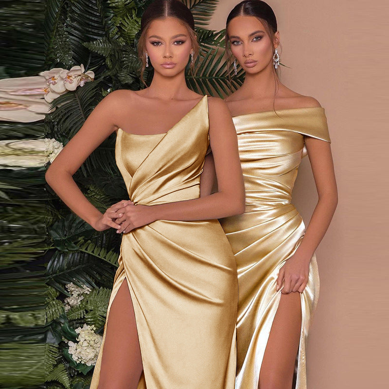 Sariah One-Sleeve Luxe