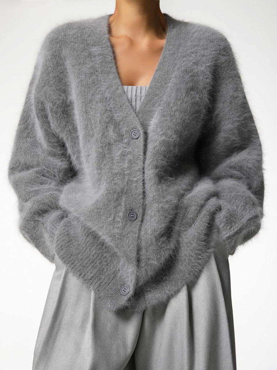 Autumn Haze V-neck Knit