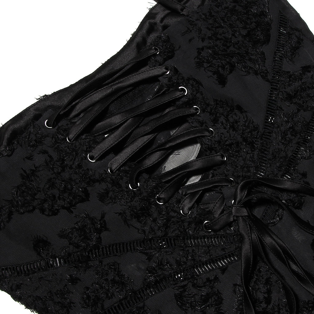 Moonlit Lace Formal Gown