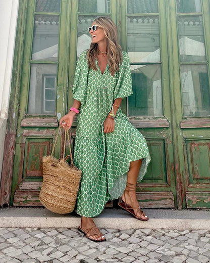 Magdalena | Sukienka Boho Maxi