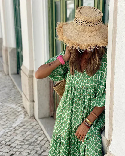 Magdalena | Sukienka Boho Maxi