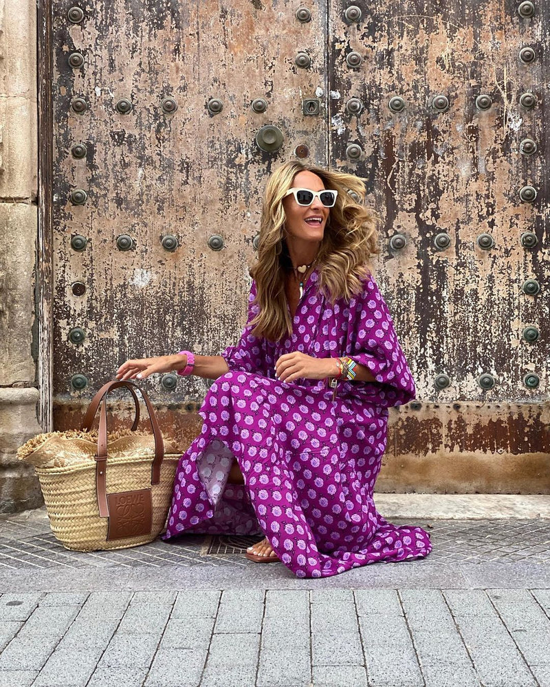 Magdalena | Sukienka Boho Maxi