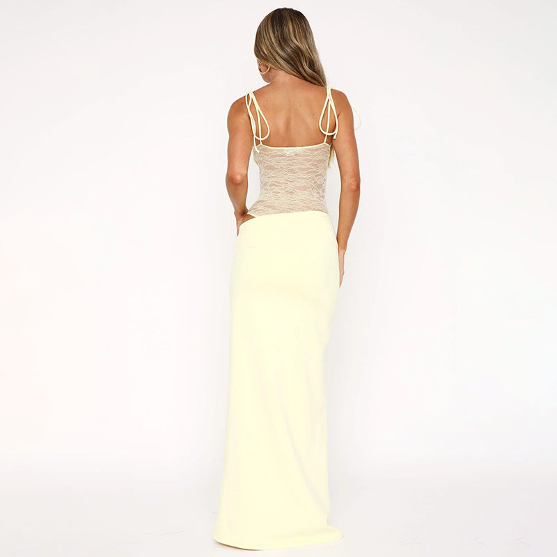 Club Mirage Lace Slip