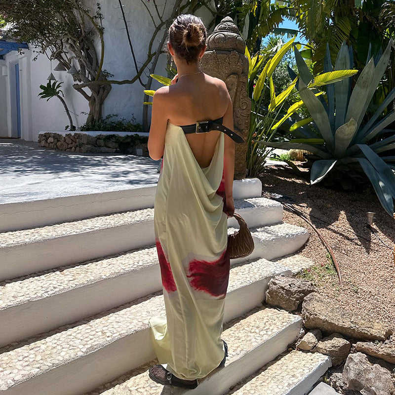 Reyna Contrast Tube Dress